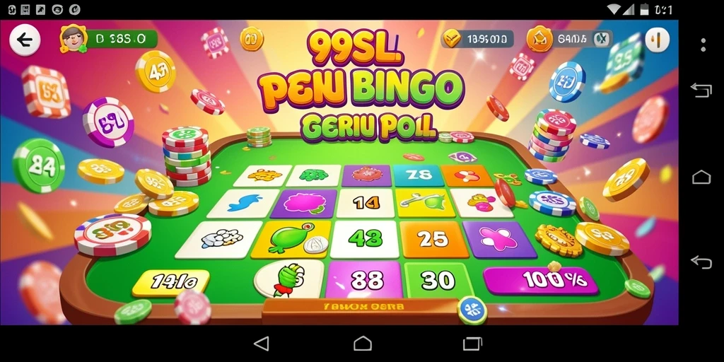 Screenshot gameplay Bingo 99SL yang seru dan interaktif.