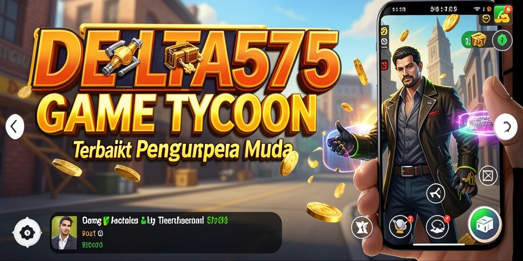Tampilan gameplay DELTA575 yang menawan dan interaktif.