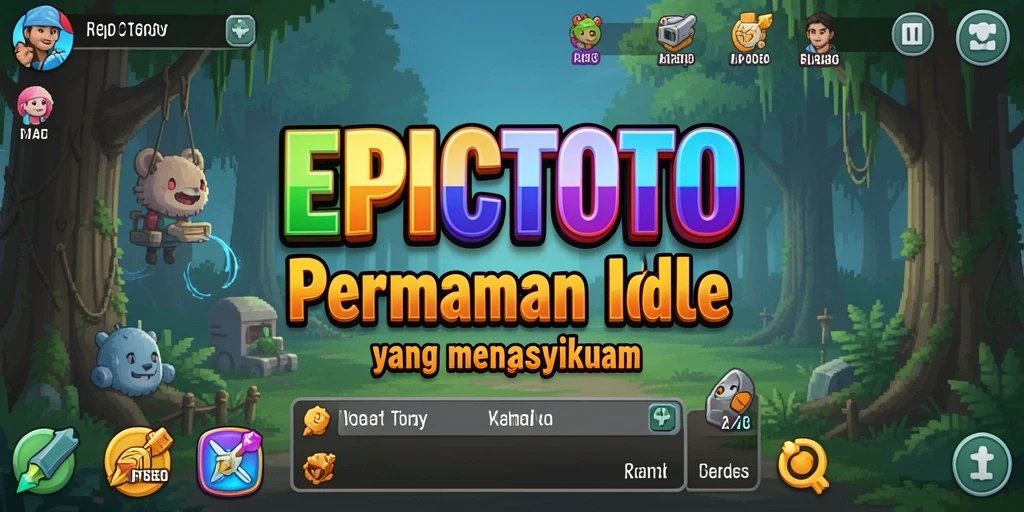Tampilan screenshot EPICTOTO yang menunjukkan gameplay Idle yang mengasyikkan.