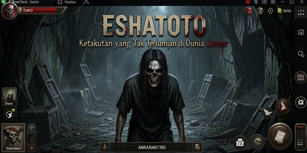 Gameplay ESHATOTO yang menyeramkan dan menegangkan.