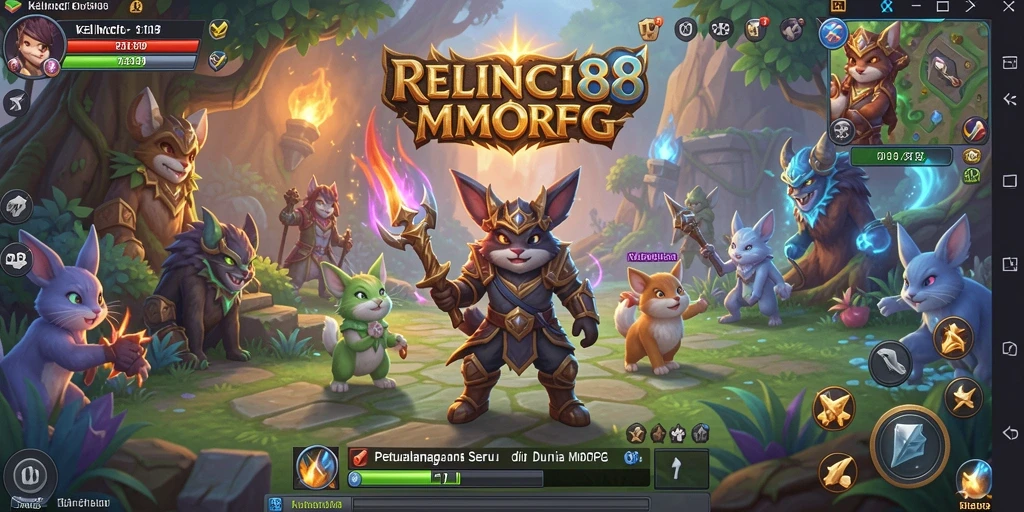 Gameplay seru KELINCI88 dalam dunia MMORPG yang menakjubkan.