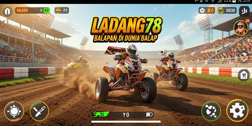 Gameplay seru dan grafis menakjubkan dalam LADANG78.