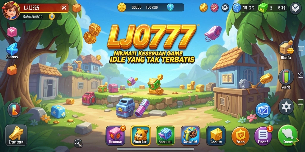 Screenshot LJO777 menampilkan gameplay menghadirkan elemen Idle yang menarik.
