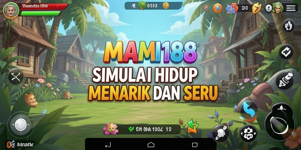 Tampilan gameplay menarik dalam game simulasi MAMI188.