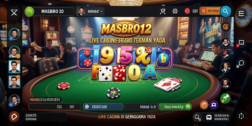 Tampilan gameplay langsung dari aplikasi MASBRO12 yang menawan.
