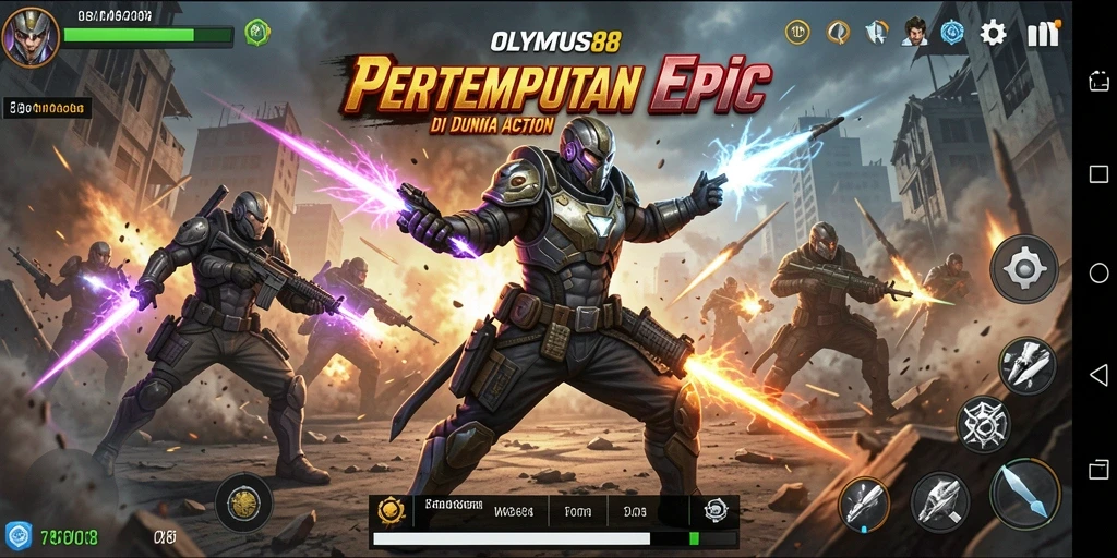 Tampilan gameplay OLYMPUS88 yang mendebarkan dan penuh aksi.
